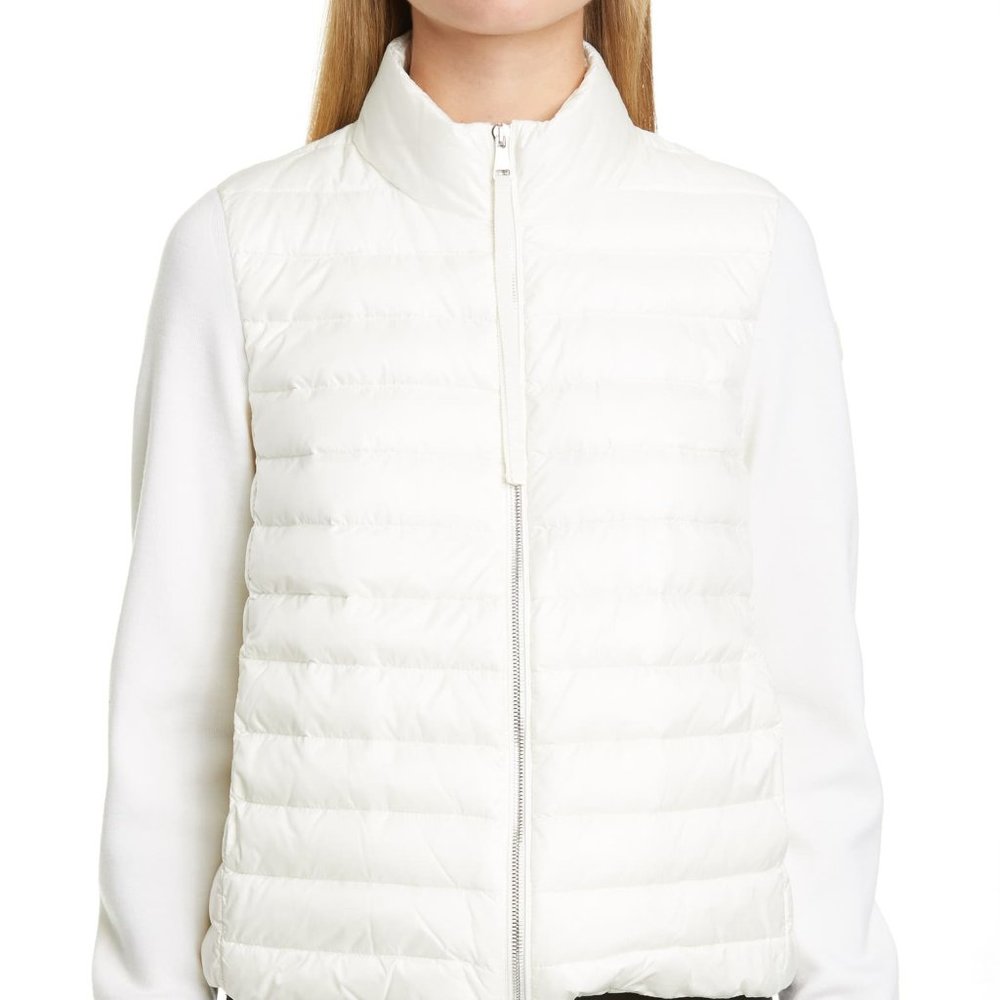 New Authentic Quilted Down & Wool Short Jacket